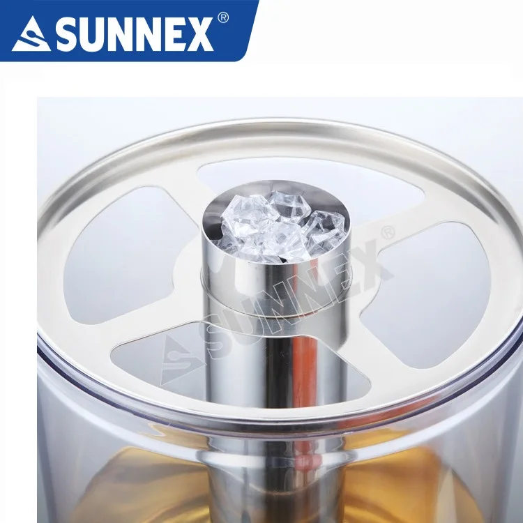 Sunnex classic buffet beverage juice dispenser 8LTR for hotel catering equipment