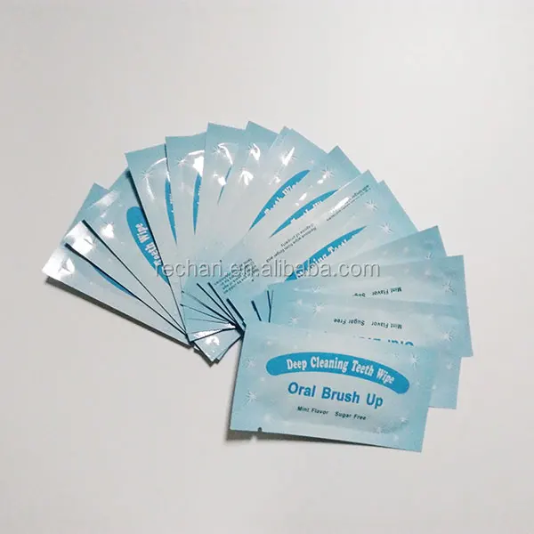 Finger teeth whitening swabs mouth tray dental brush