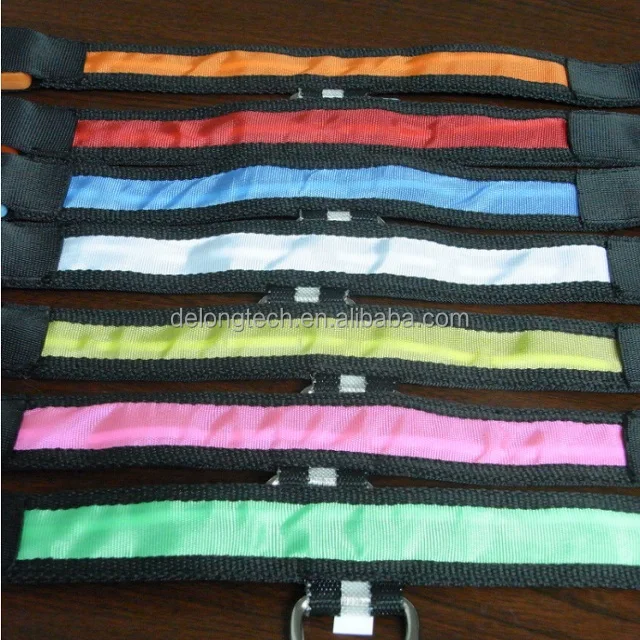 Pet Dog LED Glowing Collar Luminous Flashing Necklace Outdoor Walking Night Safety Supplies