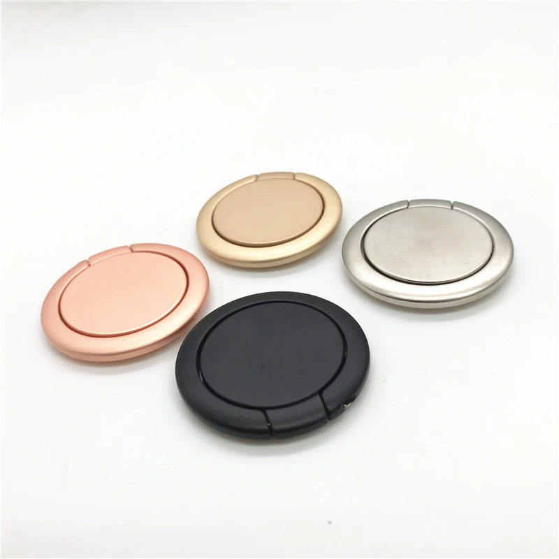 Недорогой Магнитный вращающийся на 360 градусов кольцевой держатель с логотипом в подарок, кольцевой держатель для мобильного телефона