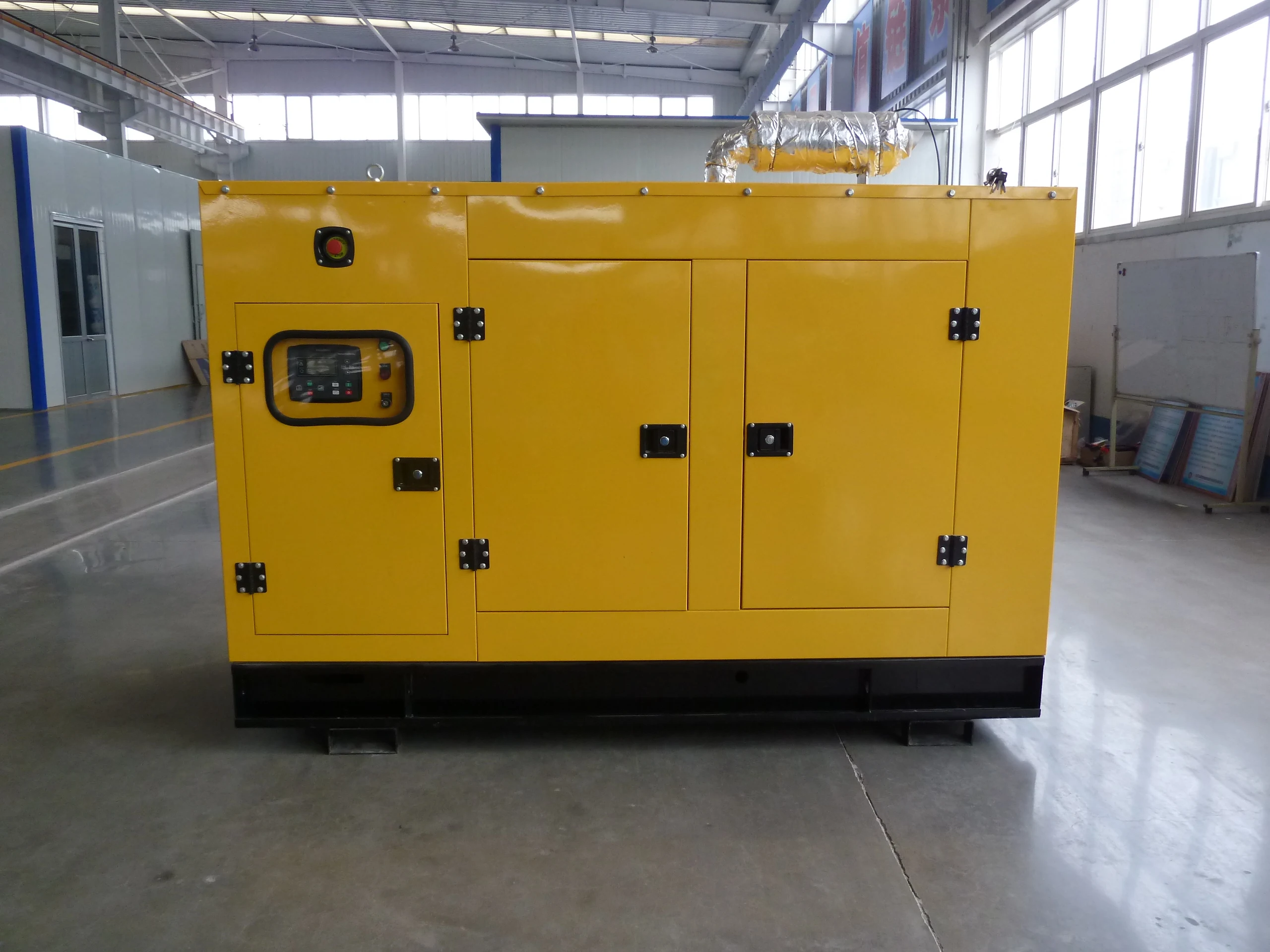 Silent LNG CNG Generator with ATS