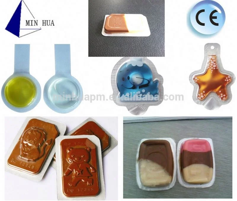 Автоматическая блистерная упаковочная машина для шоколада/жидкости/меда