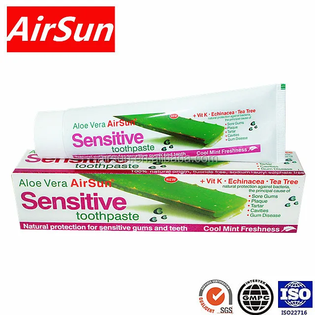 AirSun Total Protection Tartar Control Sensitive Fluoride Toothpaste