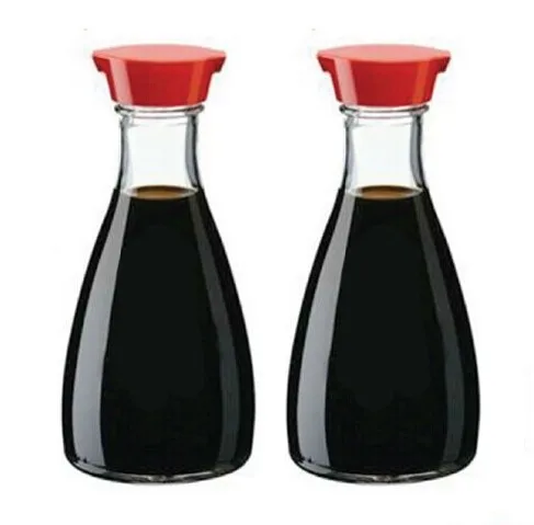 150 мл прозрачная пластиковая крышка стеклянная бутылка для соуса барбекю в упаковке производитель бутылок соевого с пластиковой крышкой