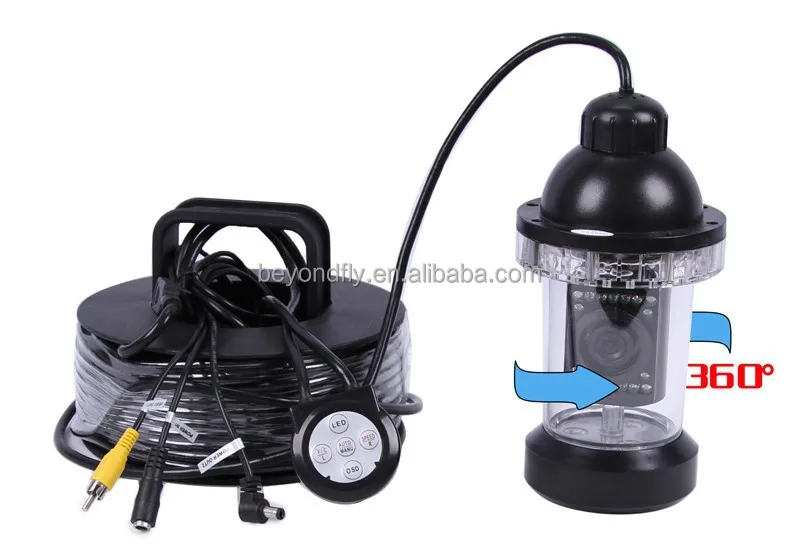 underwater 360 degree camera with DVR CR110-7B 20m to 300m cable