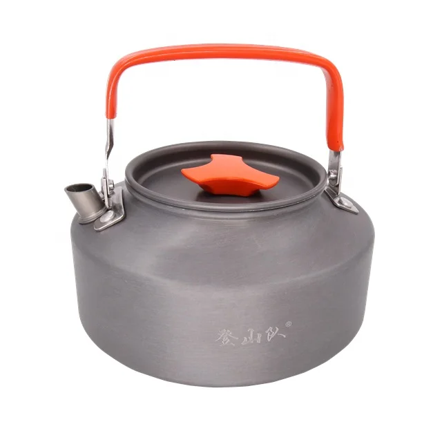 
Good Quality Outdoor 1.1L aluminum camping kettle 