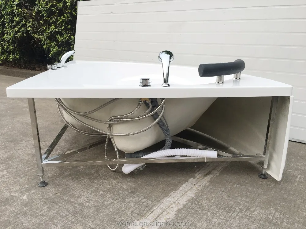 WOMA bathroom small corner shower bathtub jets surf massage hydrotherapy hot tub spa bath Nigeria