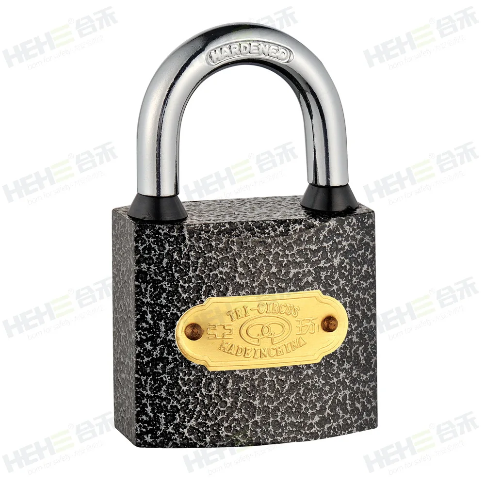 Padlock Painting Iron 25mm Top Security Black Color /LOCK Lock Black Paint Cr-plated Steel HEHE CN;ZHE