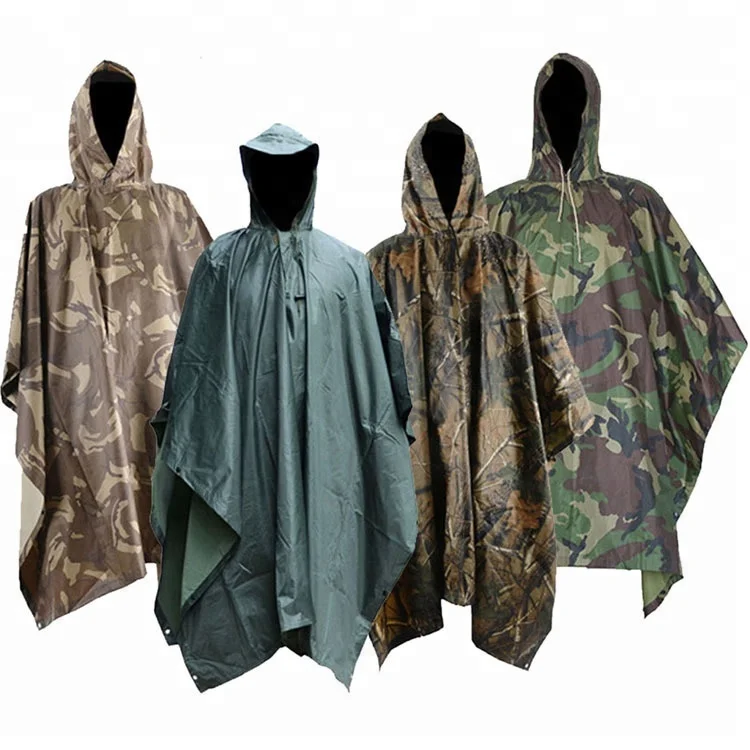 Waterproof Camo Central Rainwear Motorcycle Raincoats