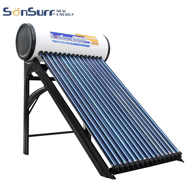 Evacuated Tube Geyser Low Price Homemade Solar Water Heater