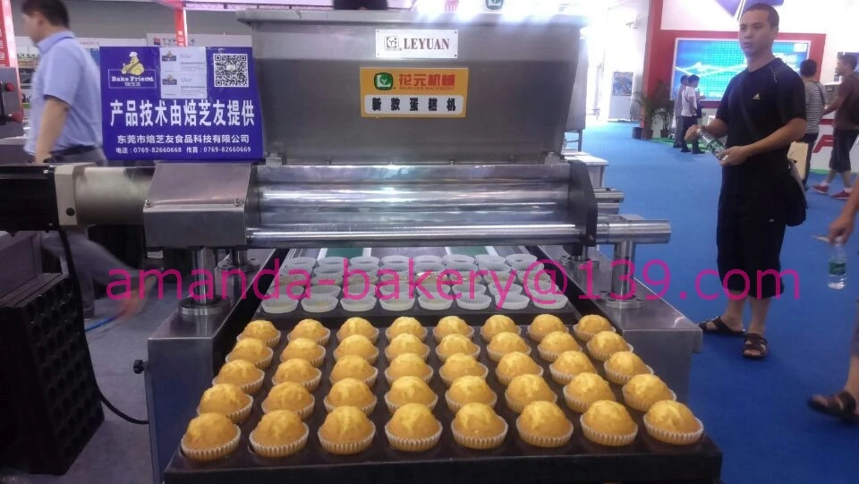 
cupcake muffin automatic cake making machine 