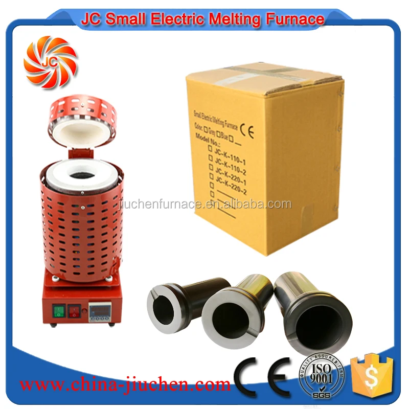 1150 Degree Mini JC Brand electric melting furnace for gold silver brass