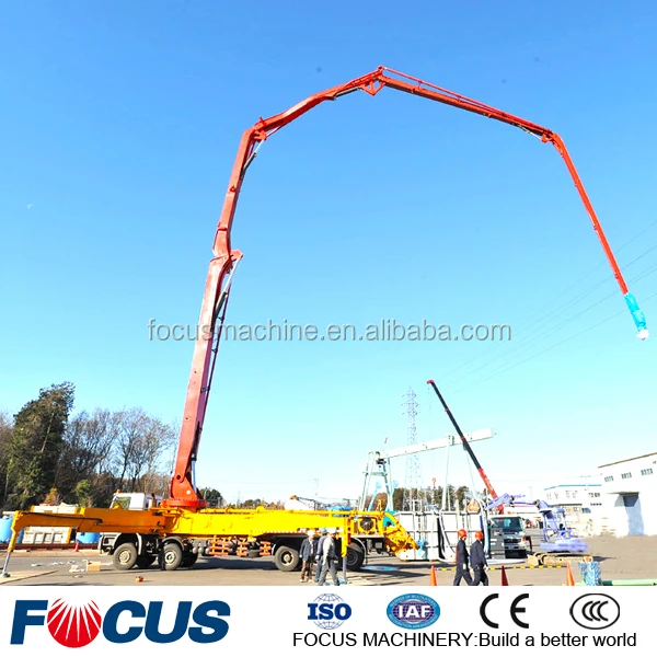 48m truck mounted putzmeister concrete pump for sale