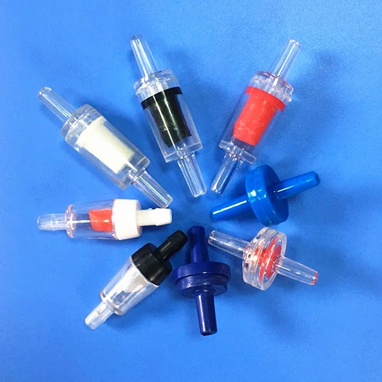 HiSin High quality Low Price Wholesale aquarium good material plastic air hose connector and non return valve tank fish