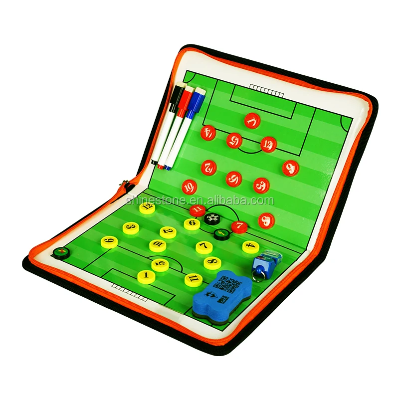 Football Training Magnetic foldable /soccer coach board /teaching tactic board