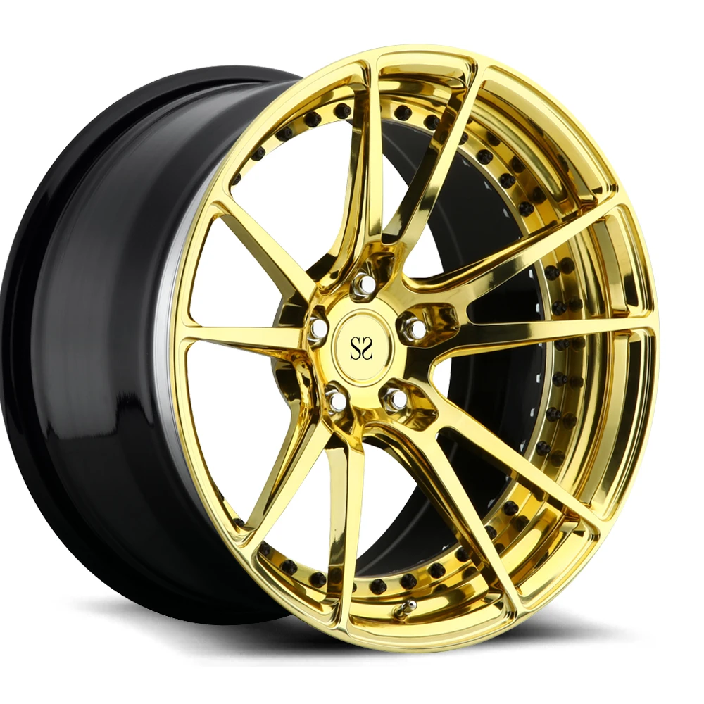 Work Jante 2Pcs Black Rims 19 20 Inch Staggered Passenger Car Rims Alloy Forged Wheels For Camaro