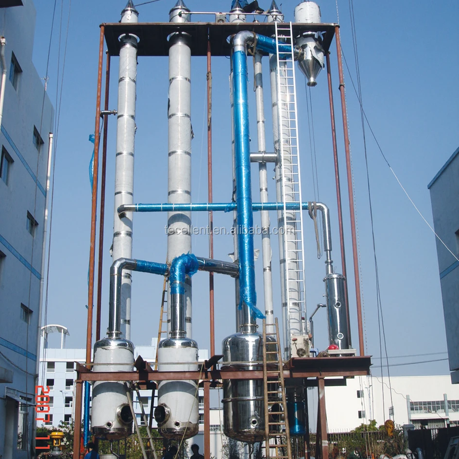 Orange Juice Concentrator Multiple effect Vacuum Falling Film Evaporator