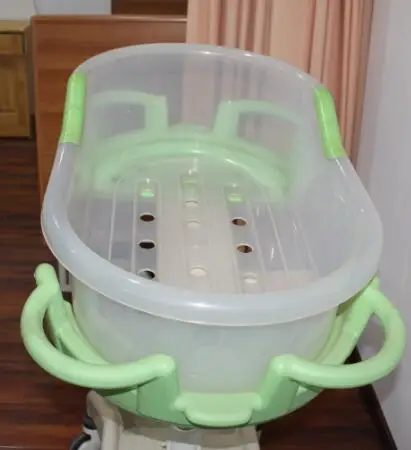 Hospital Care Baby Cot Bed Transparent Crib