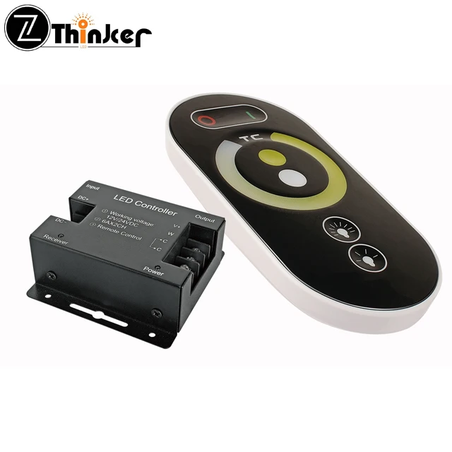 Color Temperature LED Controller CCT Adjustable LED Controller for Dual White LED Strip Light