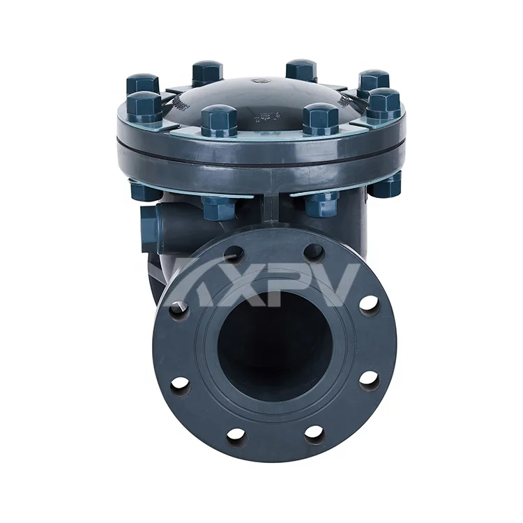 Long Life Industrial Plastic UPVC Manual Valve Pipe Wafer Non Return Swing Type Check Valve