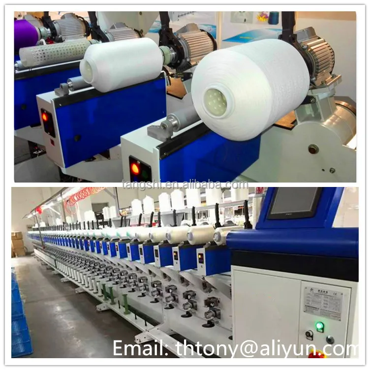 Top Quality Elastic yarn winding machine and Elastic thread winder machine