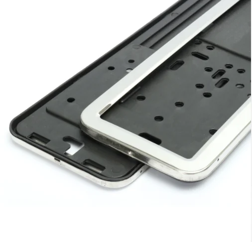 Кронштейн для номерного знака из нержавеющей стали с Европейским номером, держатель рамки, передний и задний номерной знак Европейского стандарта, 52 см x 11 см, скрытый номерной знак