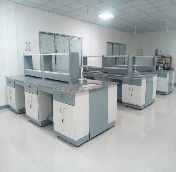 High quality school professional chemistry laboratory bench with cabinet