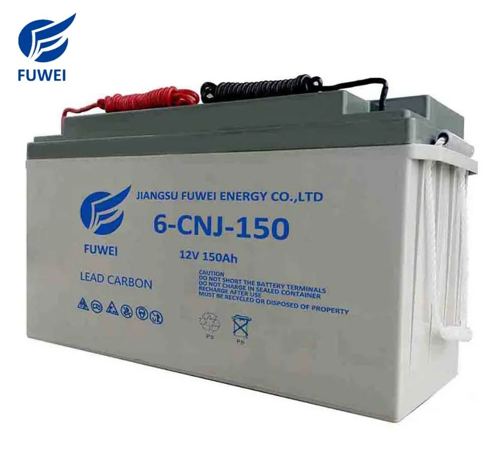 
Professionally manufacturing lead carbon battery 12v 150Ah VRLA battery for solar power system 