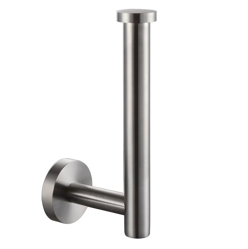 
SUS304 Stainless Steel Bathroom Lavatory Toilet Paper Holder and Dispenser Wall Mount, Brushed 
