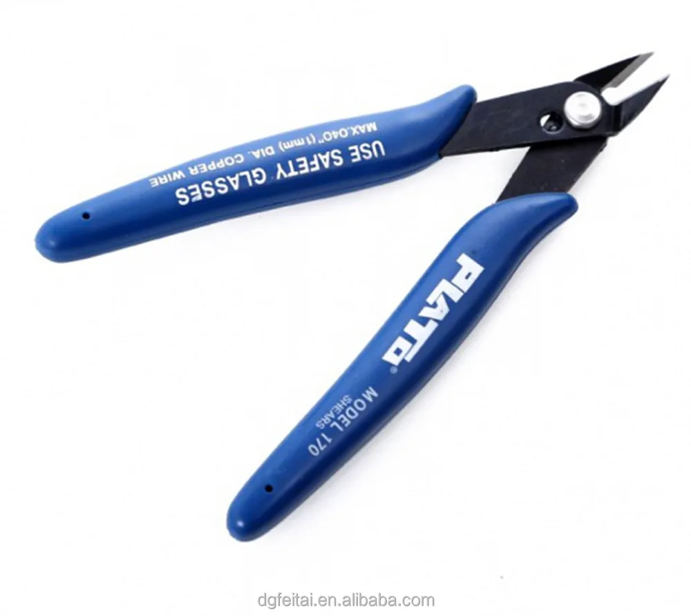 High Quality Mini Plato 170 10pcs/box Cutting Pliers Copper Wire Cutters