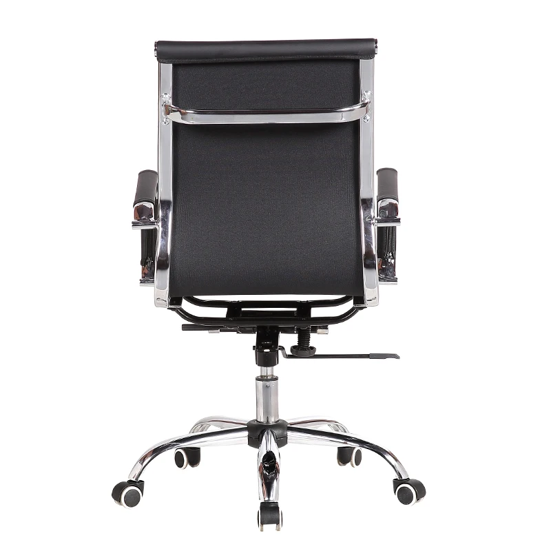 
Classical middle back swivel executive black leather manager ergonomic office chair 