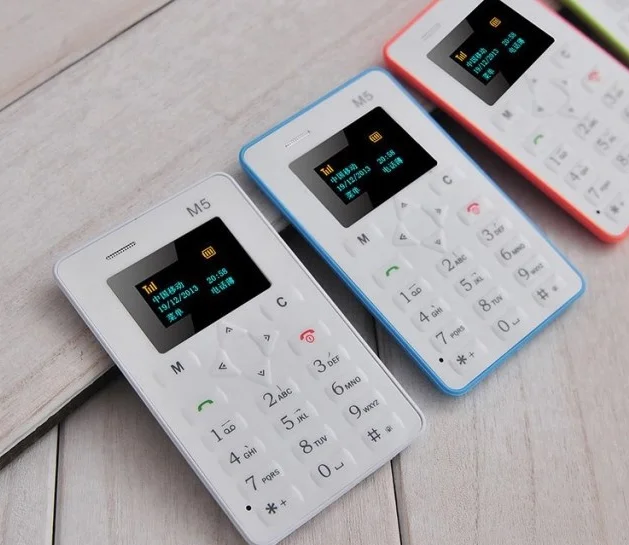 
TXark M5 Card Mobile Phone 4.5mm Ultra Thin Pocket Mini Phone Qual Band Low Radiation AEKU M5 Card Cell phone 