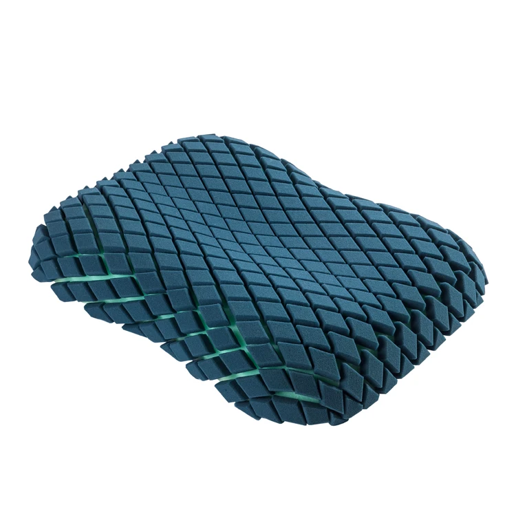 New design memory foam contoured cervical orthopedic pillow