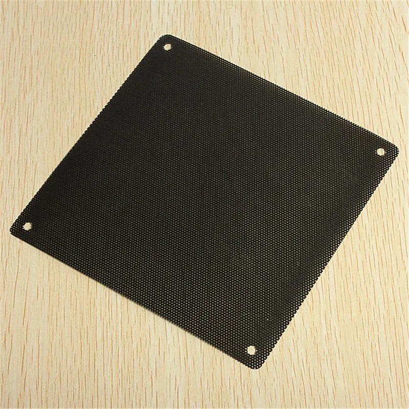 New Arrival 14cmx14cm Computer Cooling Fan Filter PVC 140mm PC Fan Case Dust Filter Strainer Dustproof Mesh Cuttable