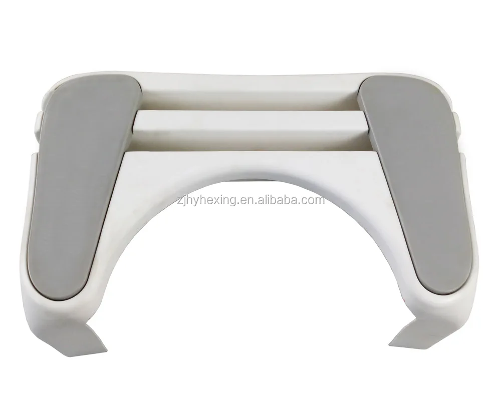 Прочный простой дизайн, нескользящий пластиковый стул для унитаза