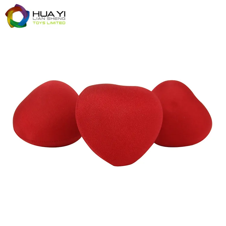 Medical Soft Material Strengthen Hand Exercises Relief Stress Squeezing Smiley Ball Heart Stress Ball With Free Sample