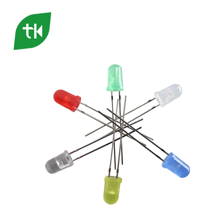 High reliability and long life 1.5v 3mm led diode
