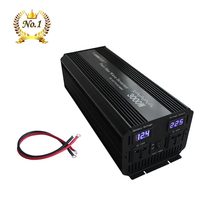 Топ мощность 50 Гц off grid 2000w 2500w 3000w 4000w 5000w 6000w 12v 24v dc to 110v 220v ac инвертор немодулированного синусоидального
