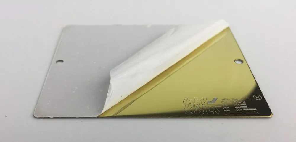 Пустая металлическая табличка для лазерной маркировки