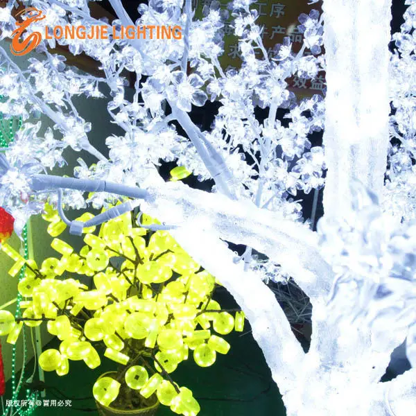 Hot sale stage decoration material luminous tree