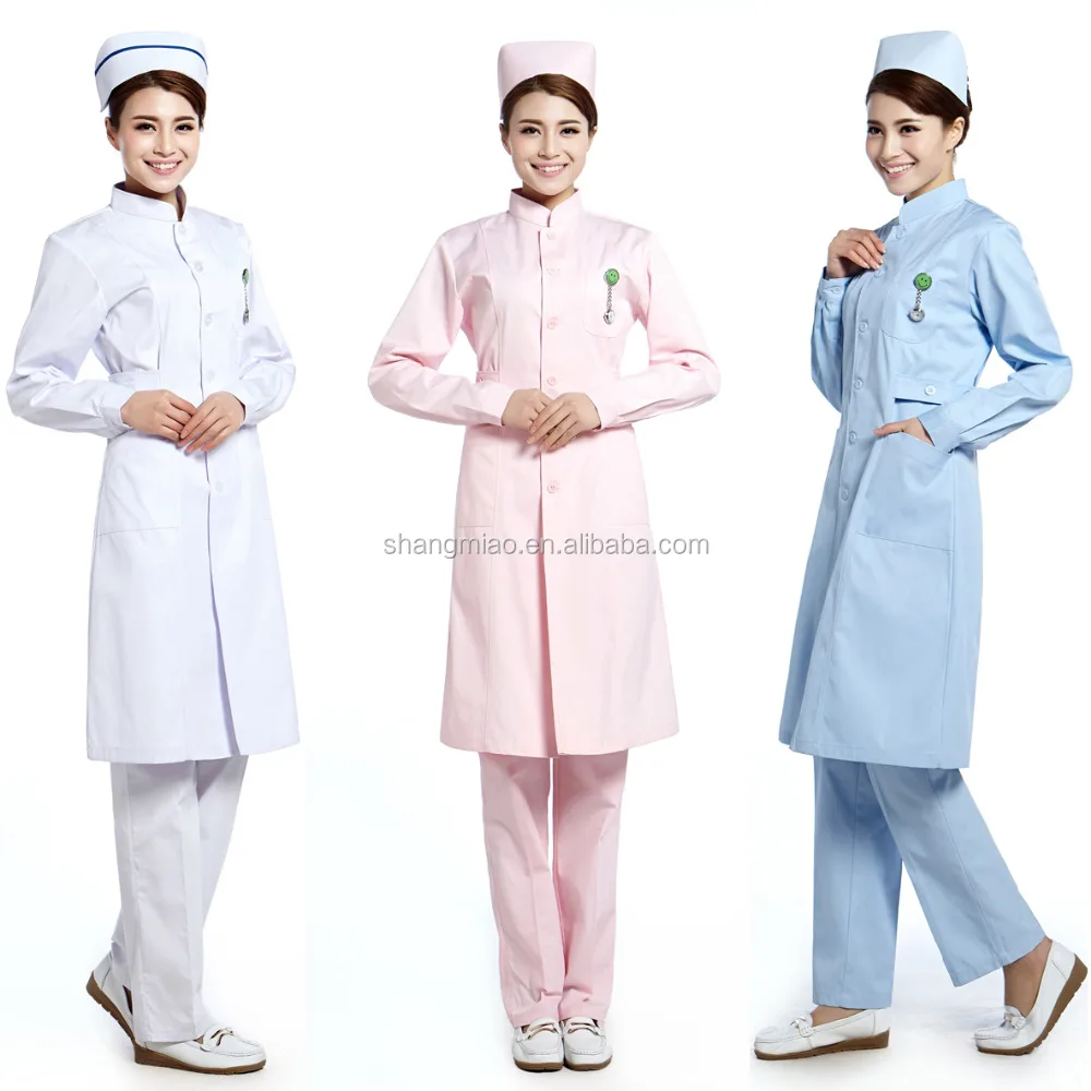 White Design Hospital Nurse uniform