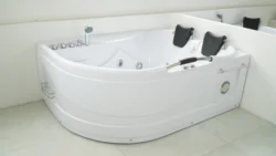 Economical Simple Style Custom Bathtub Portable NBTY-227 Massage CE White Bathroom Modern Freestanding Hydromassage 2 Person 1HP