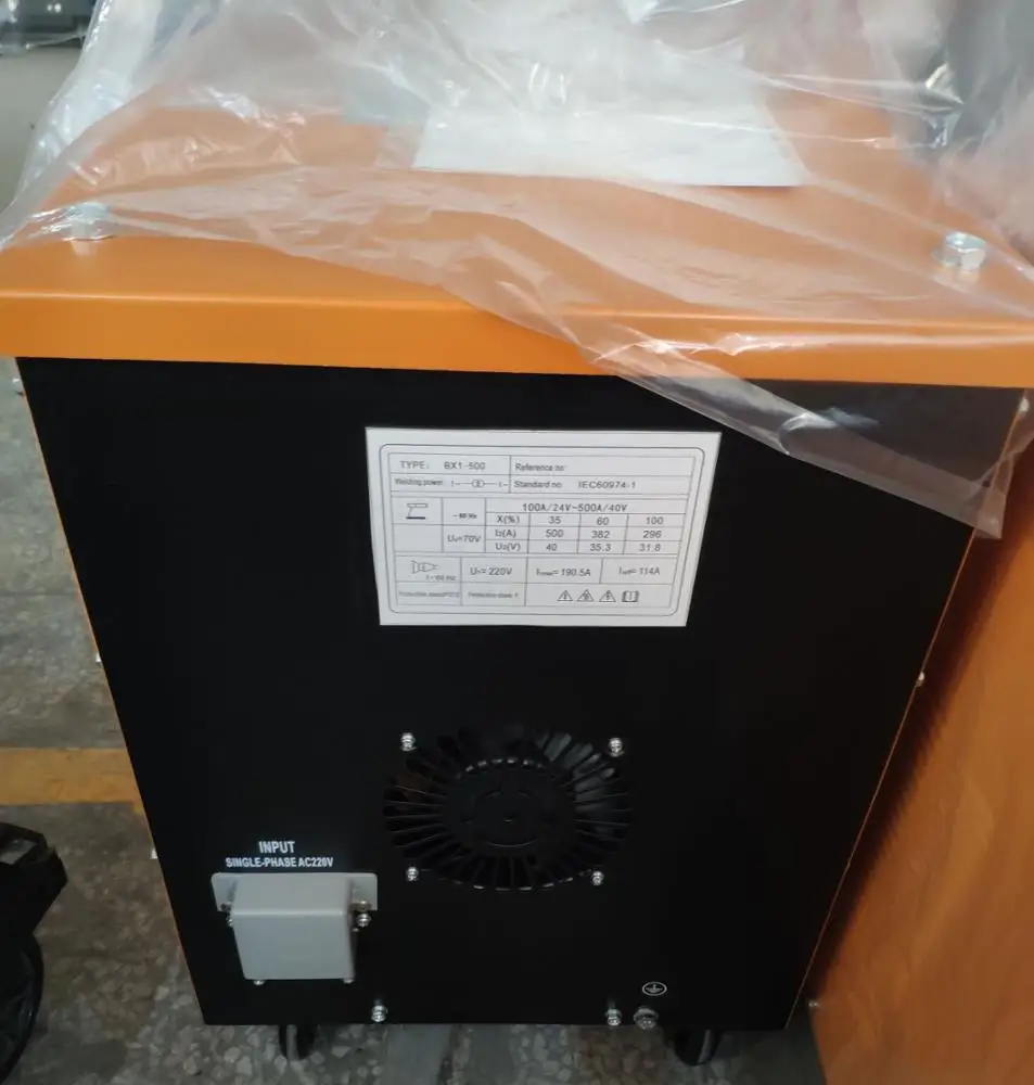 500amp AC arc welding machine BX1-500 (cod 891103)