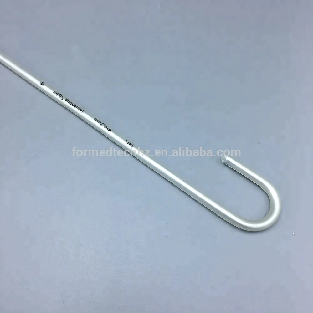 medical pvc intubation stylet with malleable aluminium