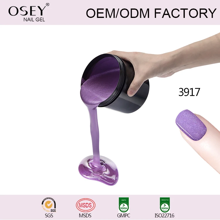 OSEY Nail Gel Factory Wholesale Bulk Package Three Steps Velvet Matte Color Gel Polish
