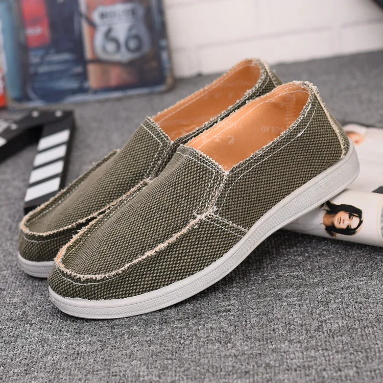 Mens Casual Slip On shoes Canvas Shoes