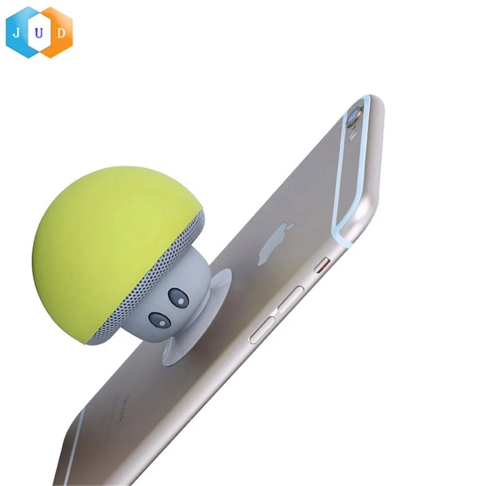 
2019 Waterproof Suction Mini Mushroom Portable Gift Speaker Wireless Wireless Mushroom Outdoor Speaker Promotional Mini Speaker 