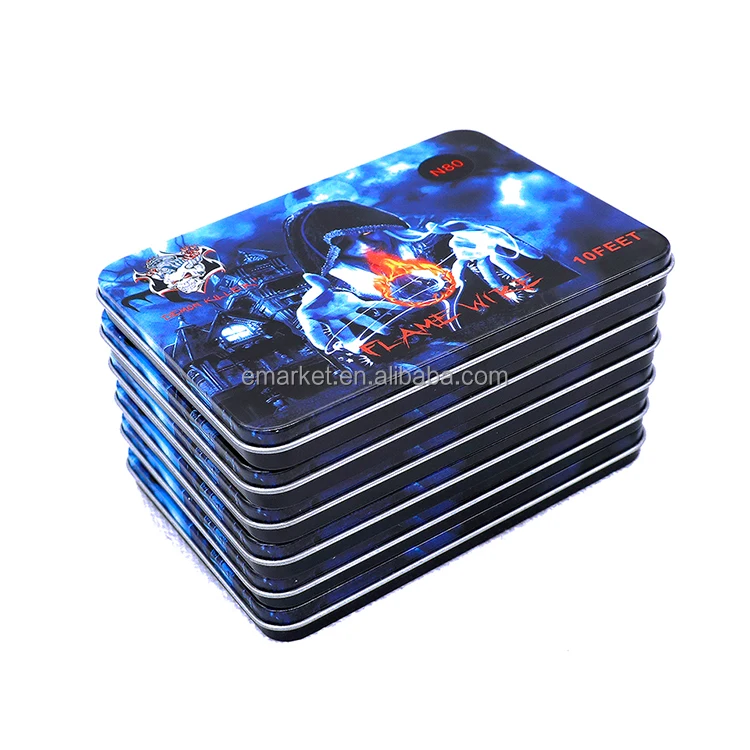 
2017 Hot Selling Electronic Cigarette Prebuilt Demon Killer SS316 Flame Coil And Demon Killer SS316 Flame Wire 