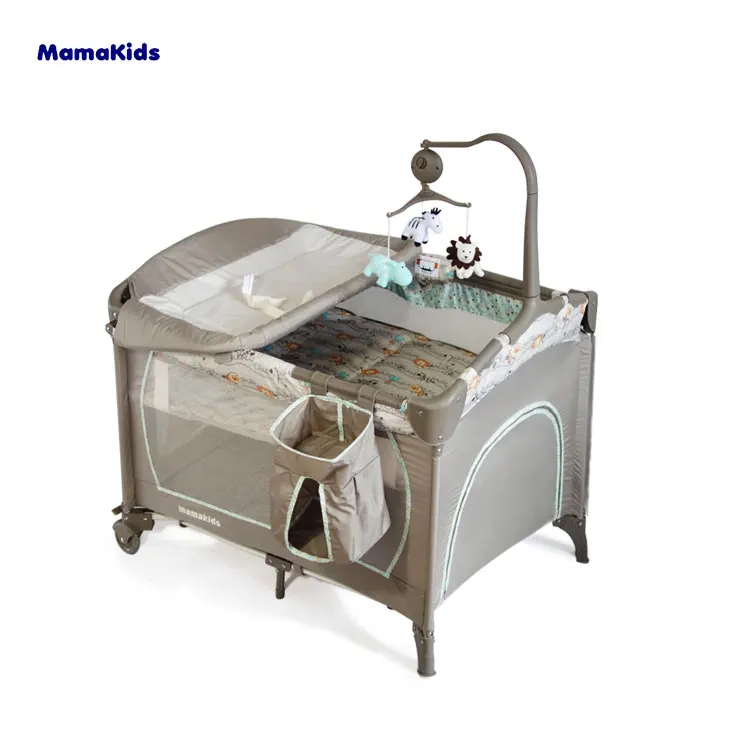 Детская кроватка Mamakids H29 для новорожденных, детский манеж EN-71