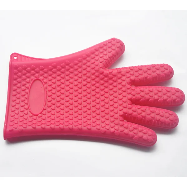 Heat Resistant Thick Silicone Kitchen Barbecue microwave Oven Glove BBQ Grill Oven Mitt Baking gloves